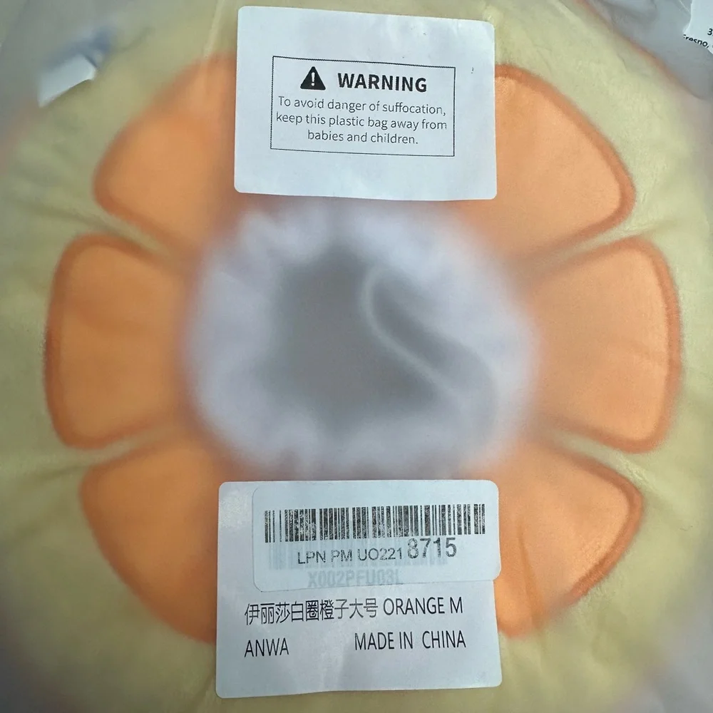 ANWA Adjustable Cat Cone Collar Soft, Cute Cat Recovery Collar New Size Medium